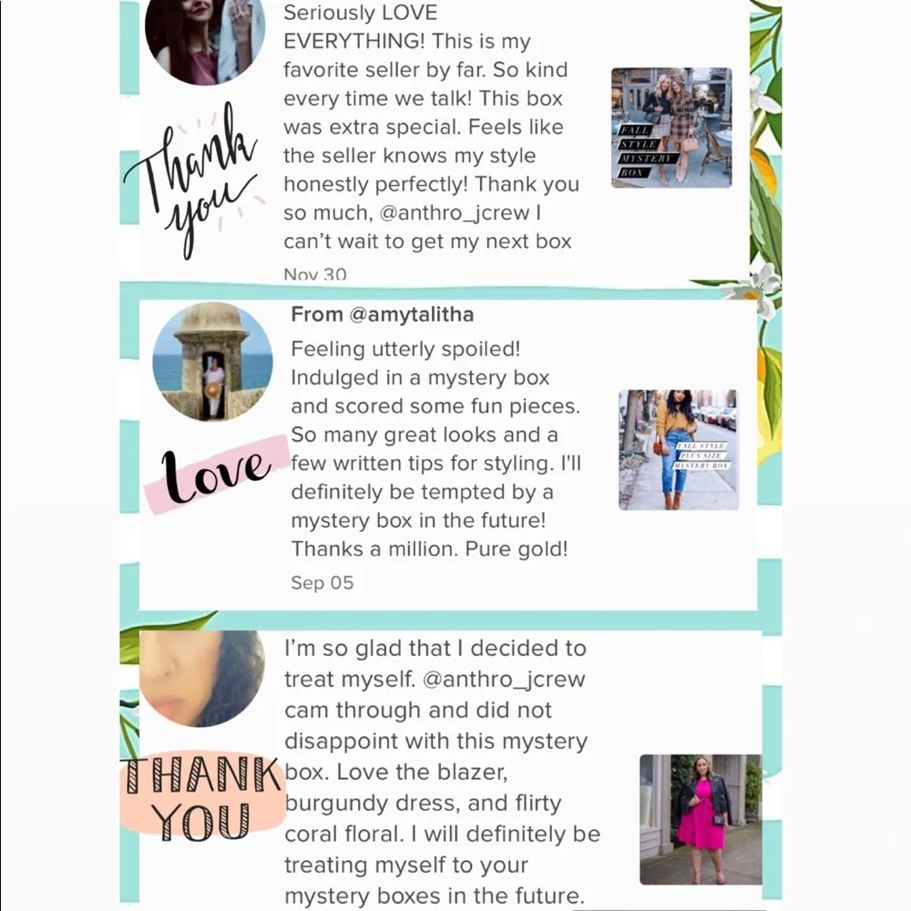 SPRING SUMMER PLUS SIZE MYSTERY BOX 5 PIECES - Picture 2 of 14